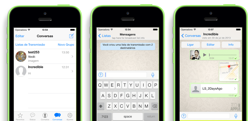 WhatsApp - iOS 7