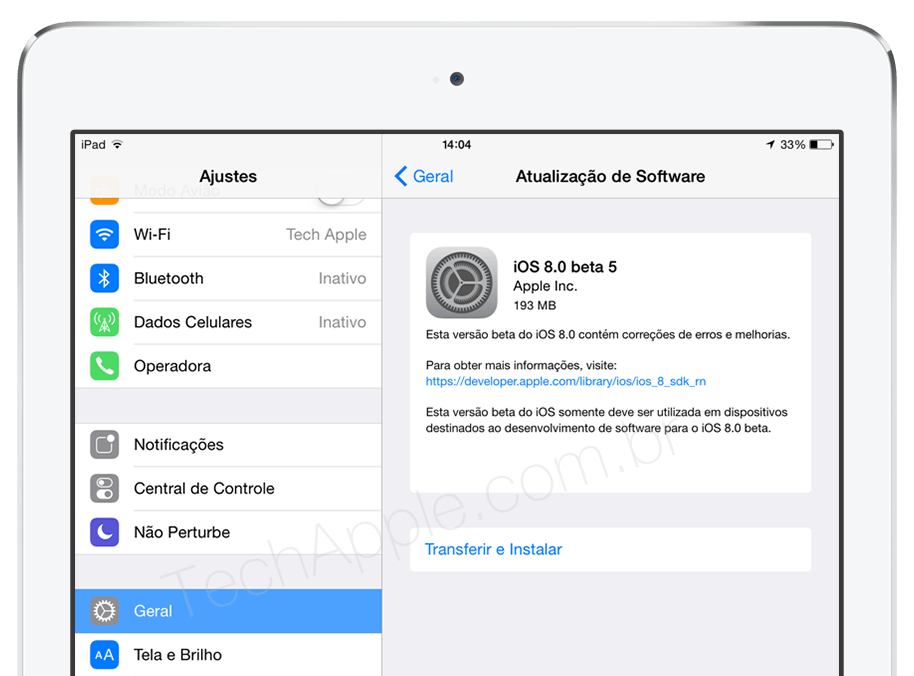 iOS 8 beta 5 | Tech Apple