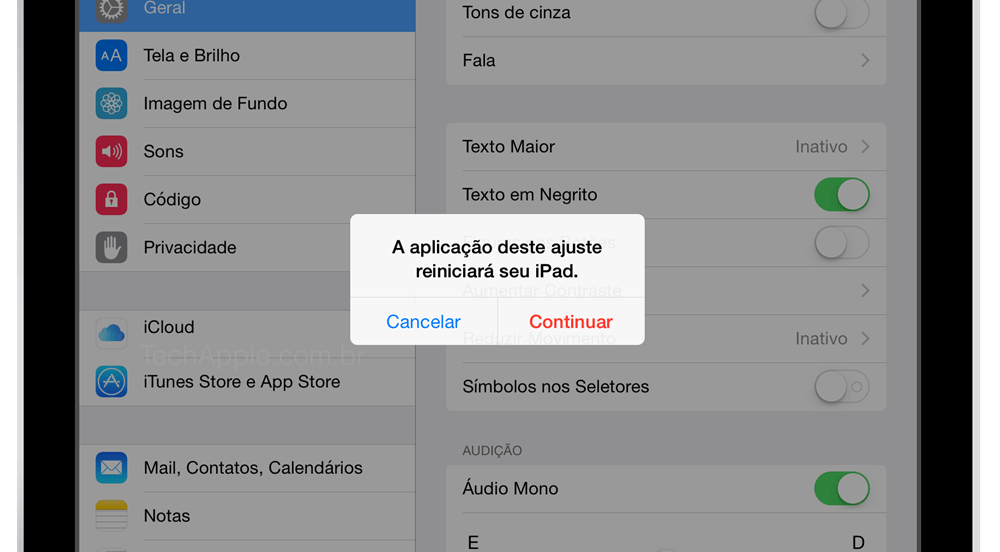 Reiniciar iPad- iOS8