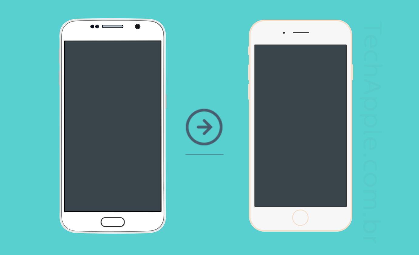 Como migrar arquivos/conteúdo do Android para iPhone sem computador