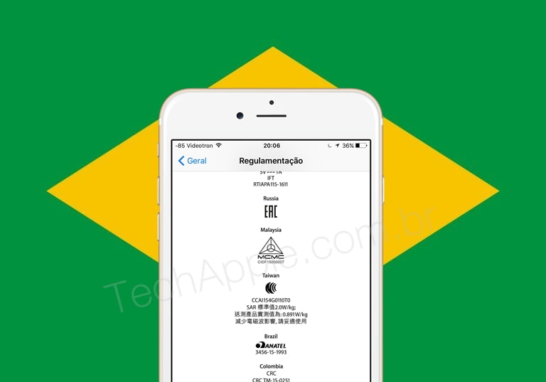 Saiba quais modelos do iPhone 6s/6s Plus será homologado pela ANATEL | TechApple.com.br