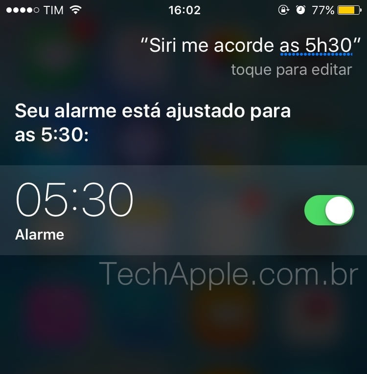 Siri-Alarme