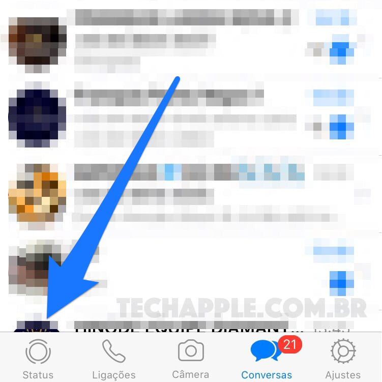 Aprenda a usar o Status do WhatsApp com fotos que se autodestroem | TechApple.com.br
