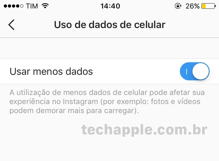 Dicas de como economizar o consumo de dados 3G/4G no iOS | TechApple.com.br