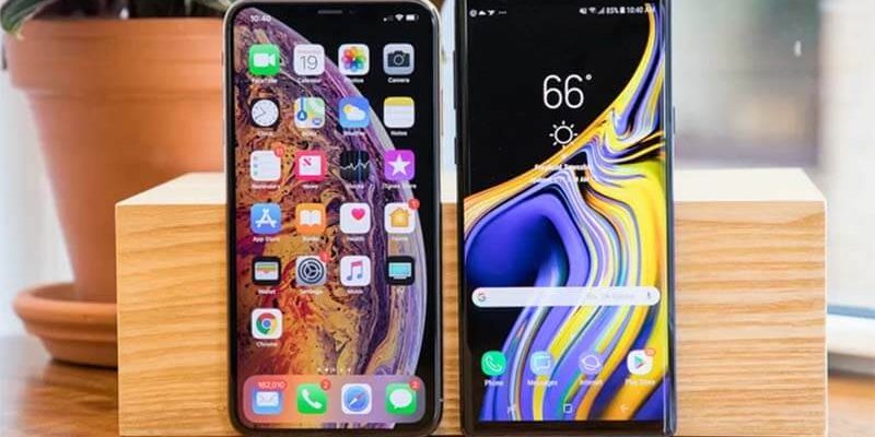 iPhone-Android-home screen